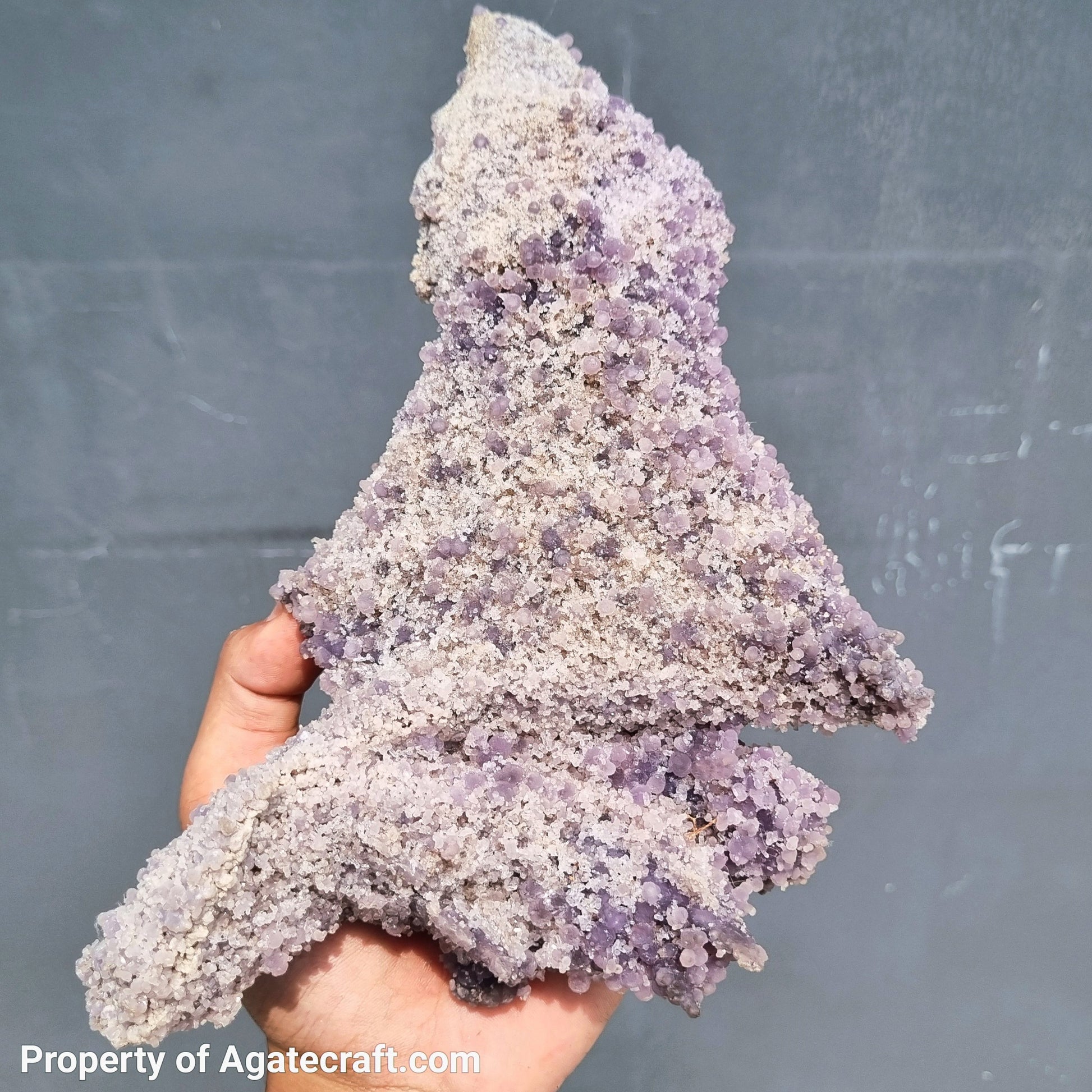 Grape Agate For SALE - Indonesian Grape Agate Sparkling Specimen