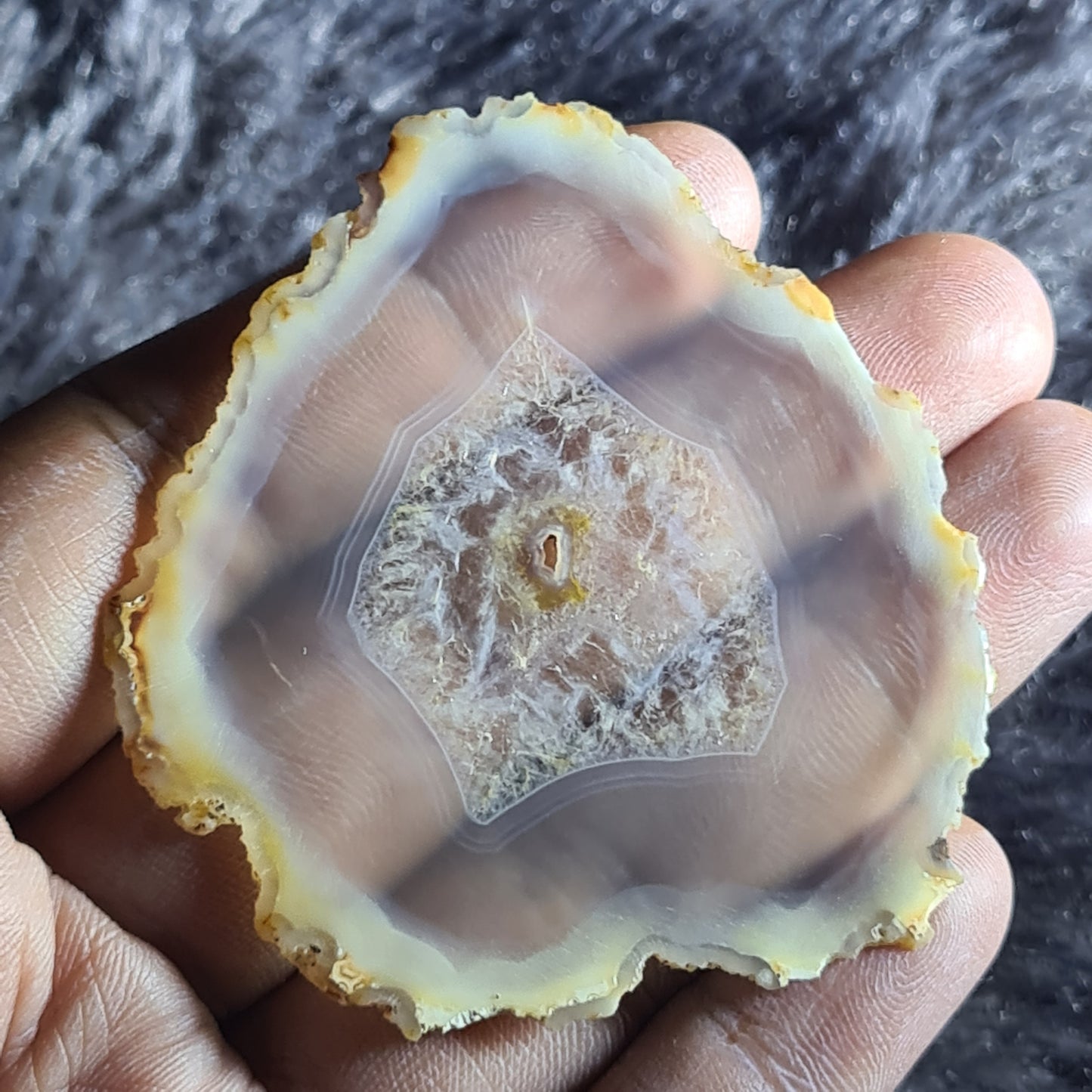 One of a Kind Iris Rainbow Agate Beautiful Slice | Optical Agate from Indonesia 47.80 Ct